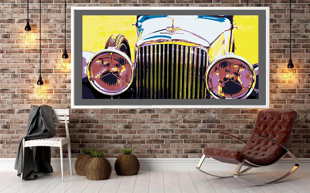 yellow bently in situ